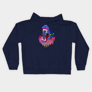 Wolf Head Kids Hoodie